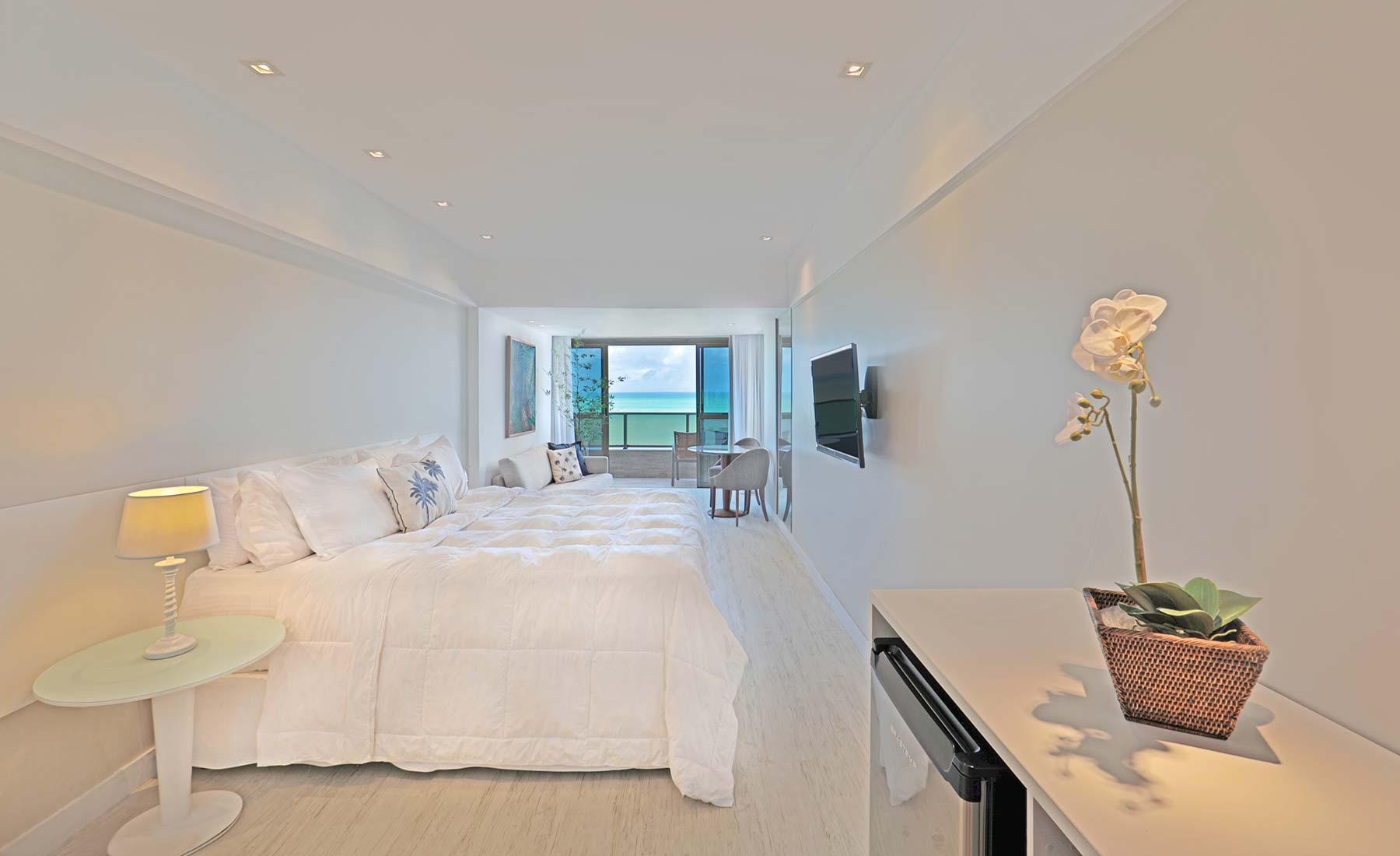 Suíte (com varanda) — HY Beach Flats